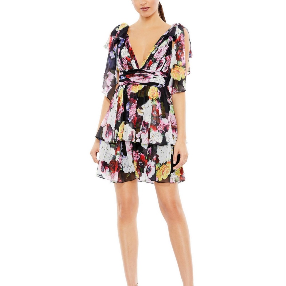 Mac Duggal NWT Ieena Mini Dress size 10 style number 55837